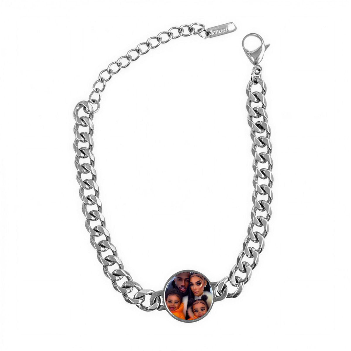 Custom Photo Cuban Link Bracelet