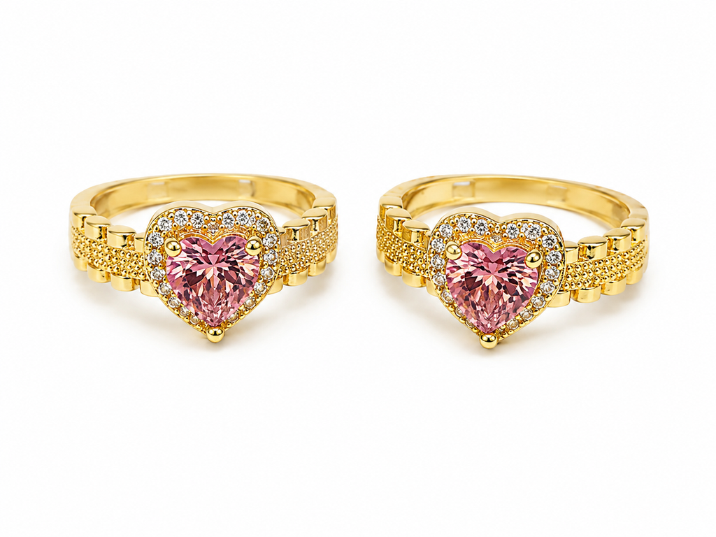 Diamond Heart Ring