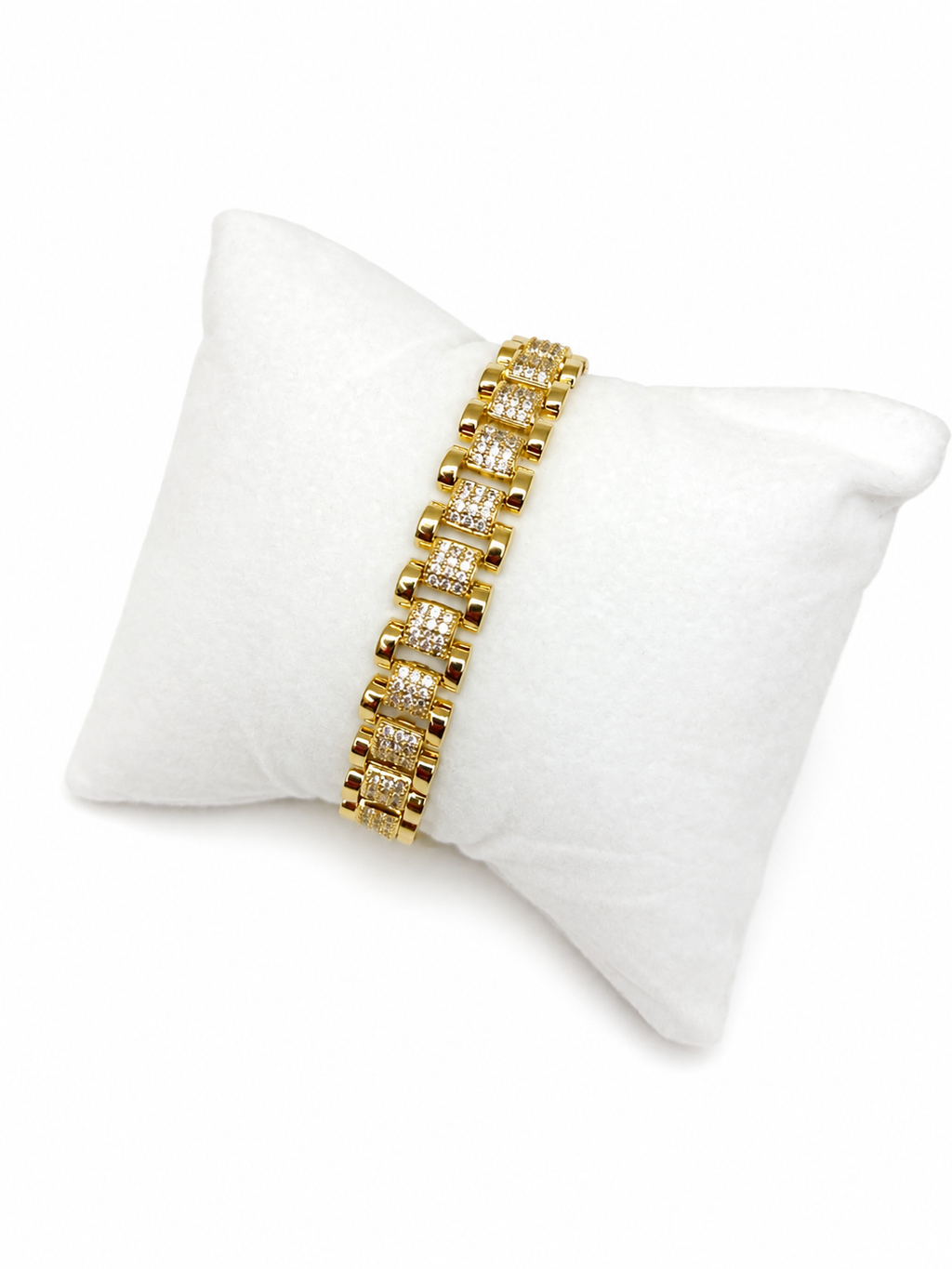 Gold Diamond Rolex Link