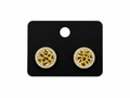 Round Diamond Nugget Studs