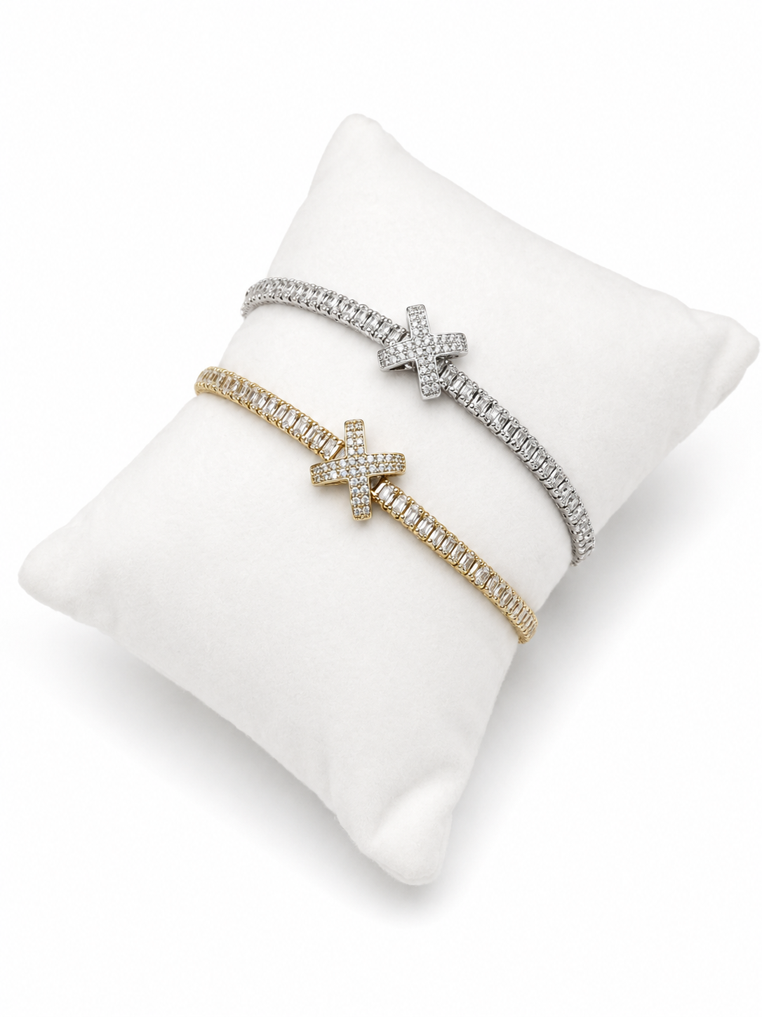 X Diamond Bracelet