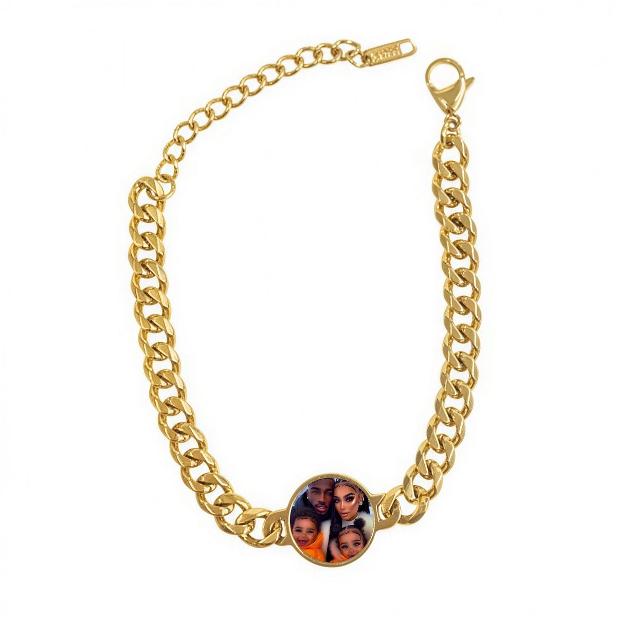 Custom Photo Cuban Link Bracelet