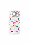 LV Colorful Clear Case