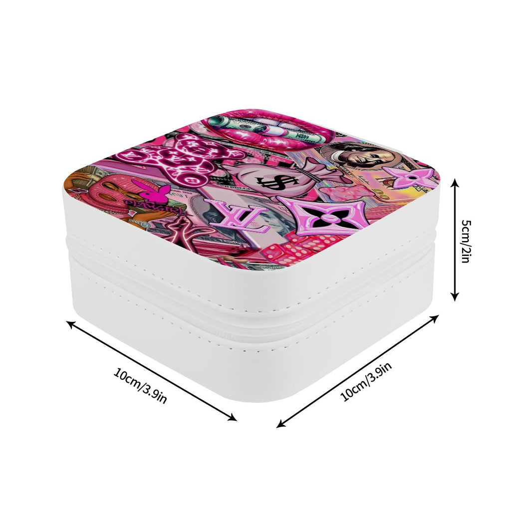 Custom Photo Travel Jewelry Case
