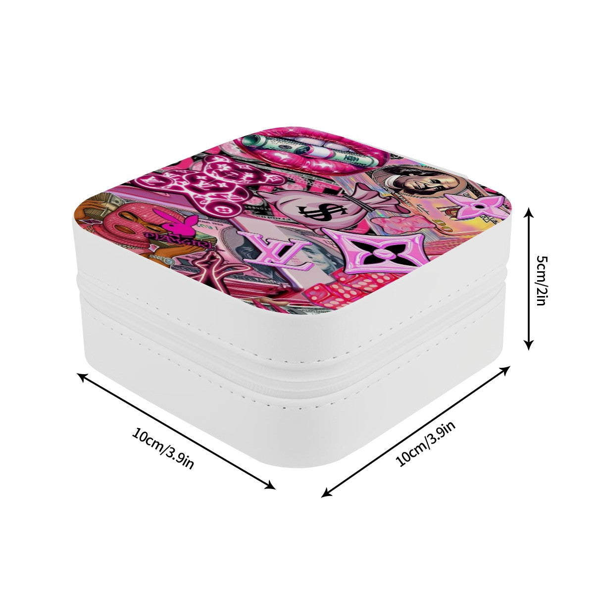 Custom Photo Travel Jewelry Case