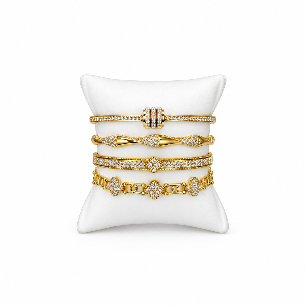 Gold Bangle Set
