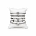 Silver Bangle Set